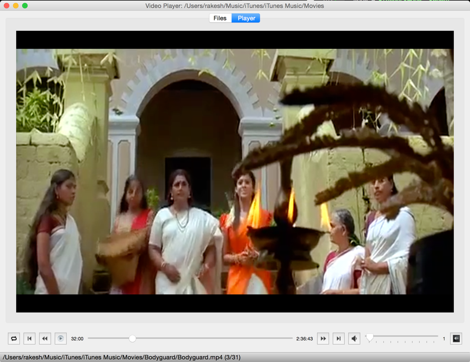 Video tab Video tab
